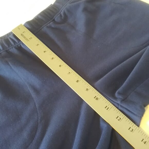 Denim&CO women's size M blue active pull on capris - Picture 9 of 14